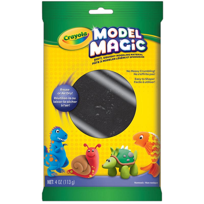 Model Magic 4 Oz Black (Pack of 12) - Clay & Clay Tools - Crayola LLC