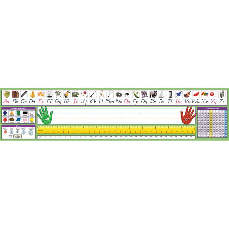 Modern Manuscript Desk Plate 17-1/2 X 4 36Pk (Pack of 2) - Name Plates - North Star Teacher Resource