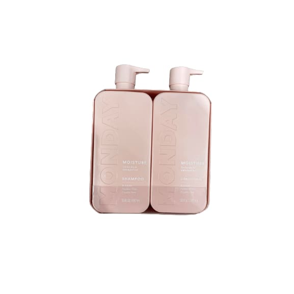 Monday Monday Moisturizing Shampoo & Conditioner, 2 x 30 fl. oz.