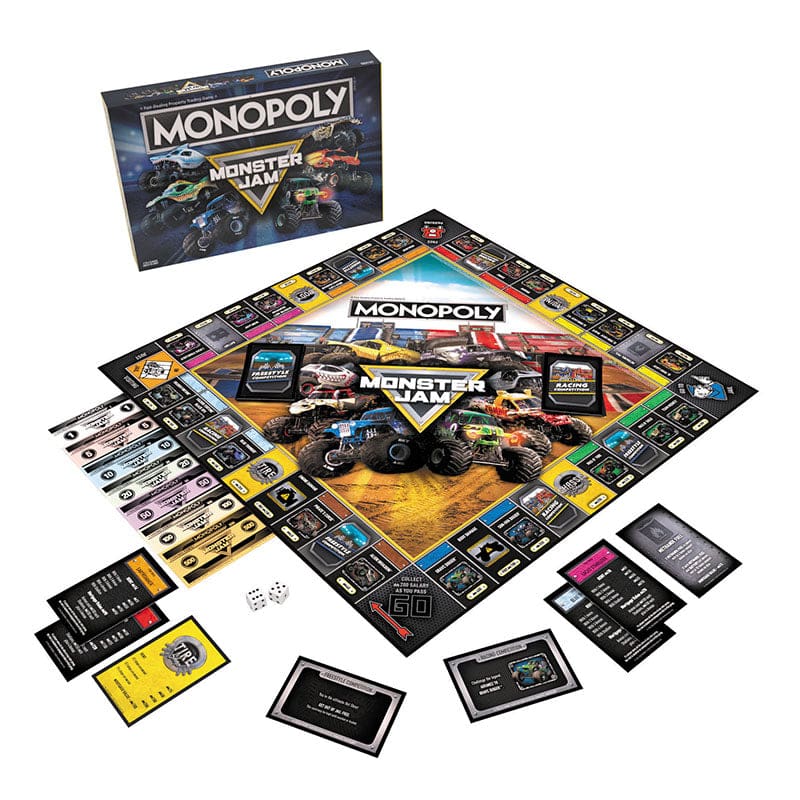 Monopoly Monster Jam - Games - Usaopoly Inc