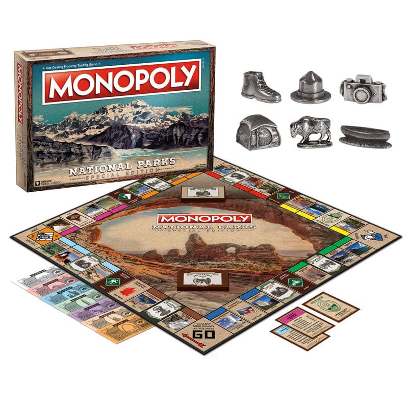 Monopoly National Parks Special Edition - Games - Usaopoly Inc