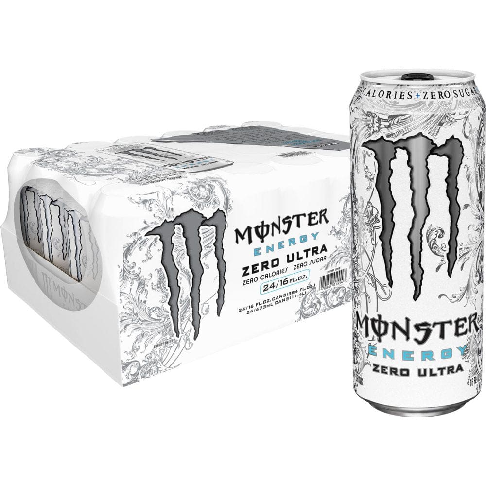 Monster Energy Zero Ultra (16 fl. oz. 24 pk.) - Energy Drinks - Monster Energy