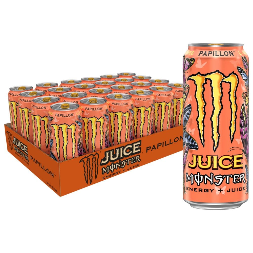 Monster Juice Papillon (16 fl. oz. 24 pk.) - Energy Drinks - Monster Juice