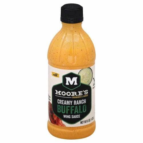 Moores Marinades & Sauces Moore Sauce Buffalo Wing Creamy Ranch, 16 oz