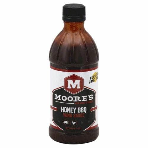 Moores Marinades & Sauces Moore Sauce Wing Bbq Honey, 16 oz