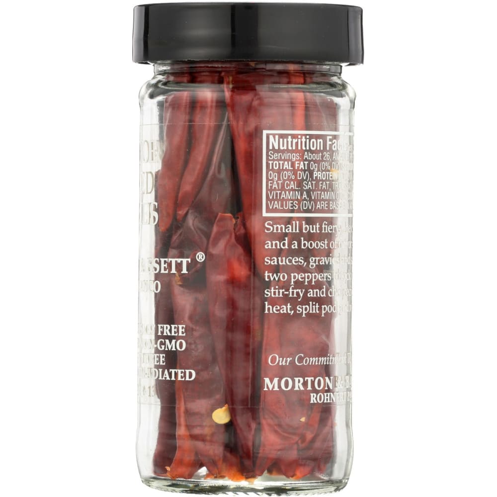 MORTON & BASSETT: Chilies Red Whole 0.6 oz - Grocery > Cooking & Baking > Extracts Herbs & Spices - MORTON & BASSETT