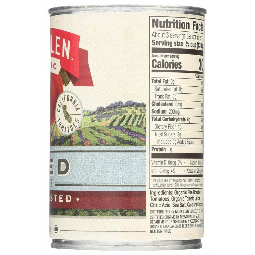 MUIR GLEN Muir Glen Organic Fire Roasted Diced Tomatoes, 14.5 Oz