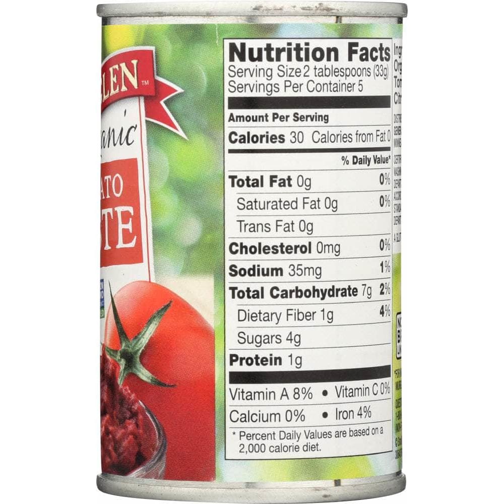 MUIR GLEN Muir Glen Organic Tomato Paste, 6 Oz