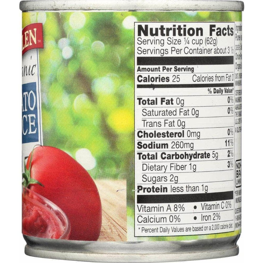 Muir Glen Muir Glen Organic Tomato Sauce, 8 oz