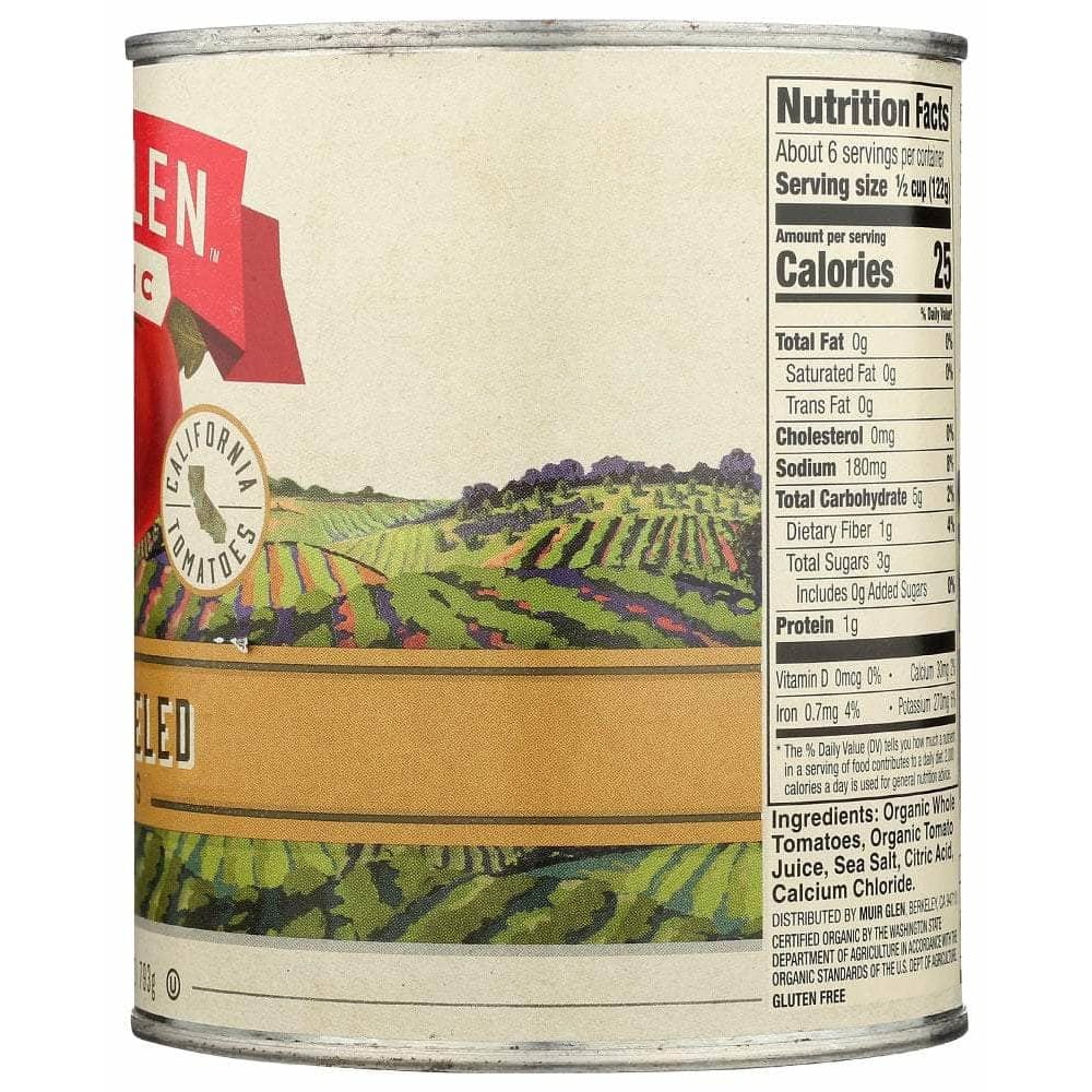 MUIR GLEN Muir Glen Organic Whole Peeled Tomatoes, 28 Oz