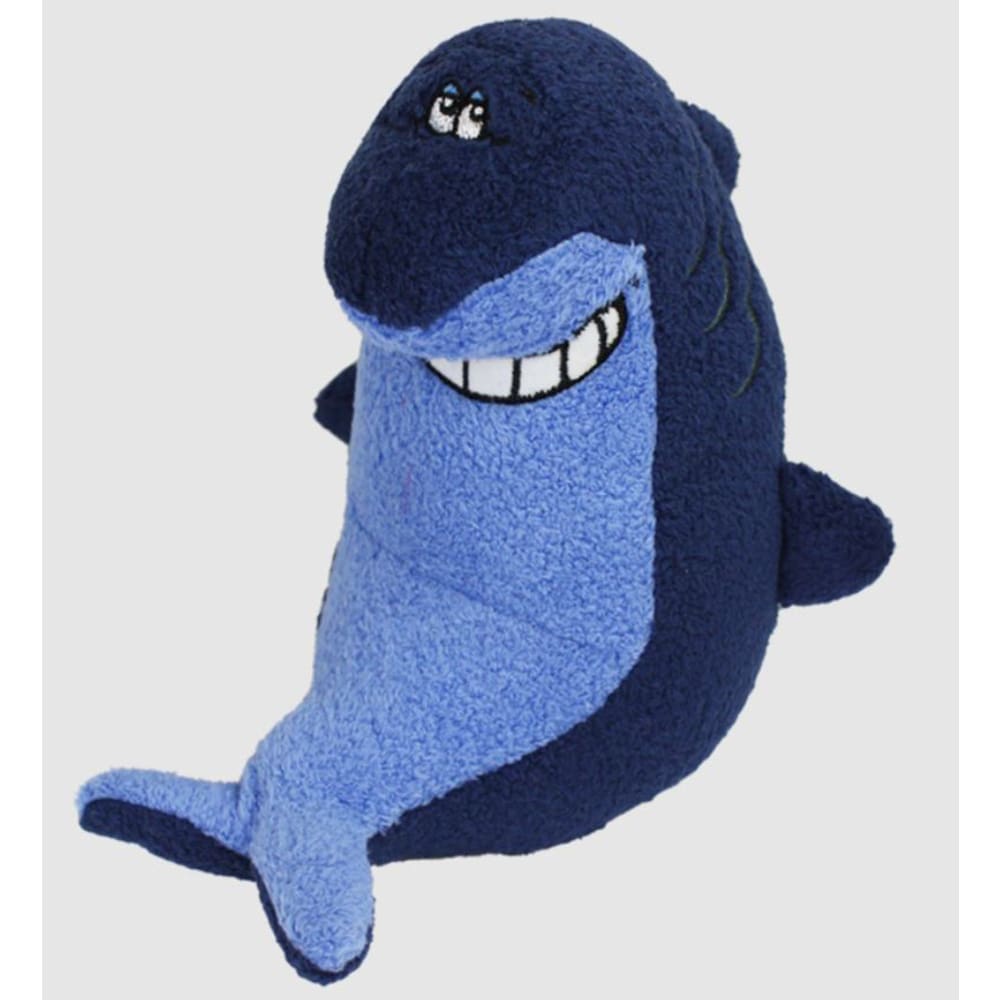 Multipet Deedle Dudes Dog Toy Shark 8 in - Pet Supplies - Multipet