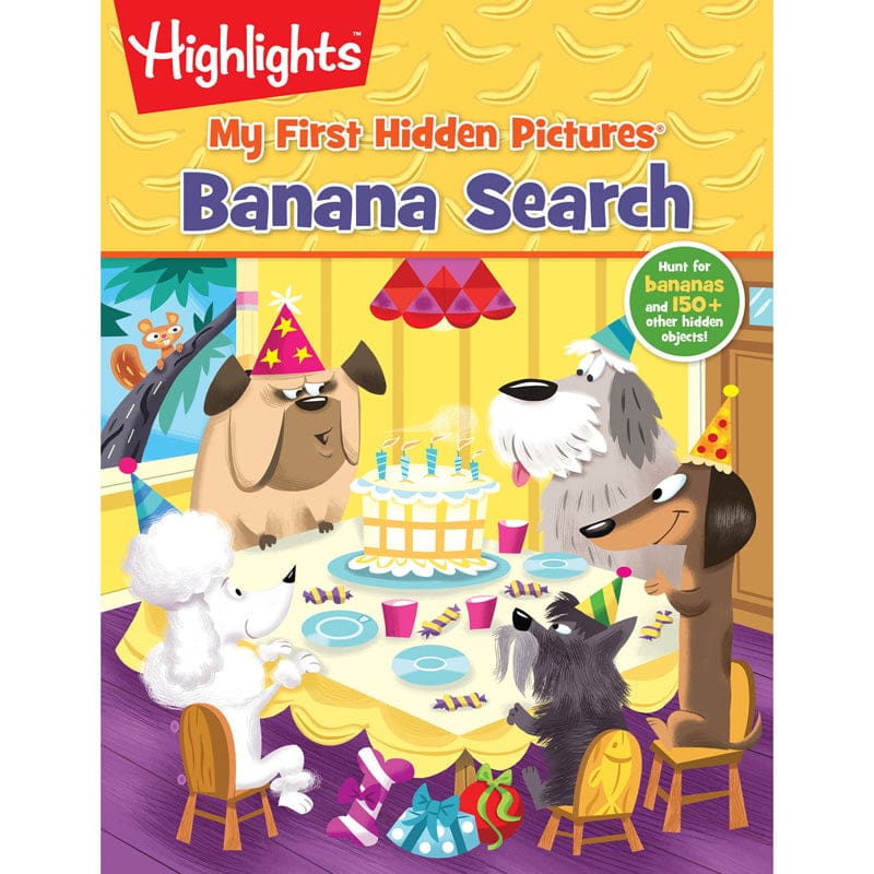 My First Hidden Pictures Banana Search Highlights (Pack of 10) - Skill Builders - Highlights For Children