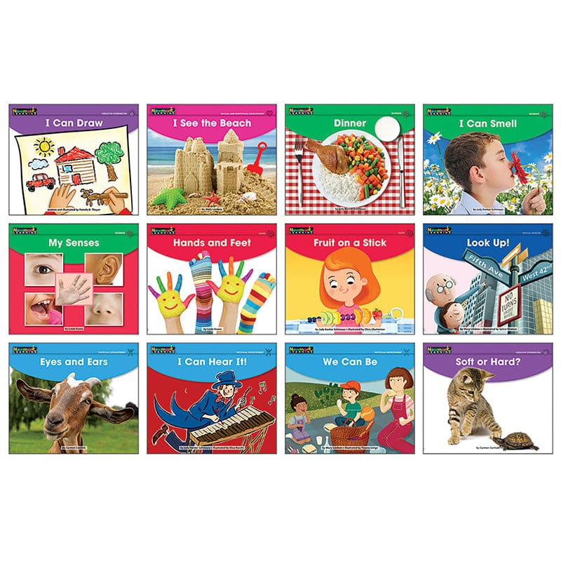 My Five Senses Theme Set Early Rising Readers - Leveled Readers - Newmark Learning