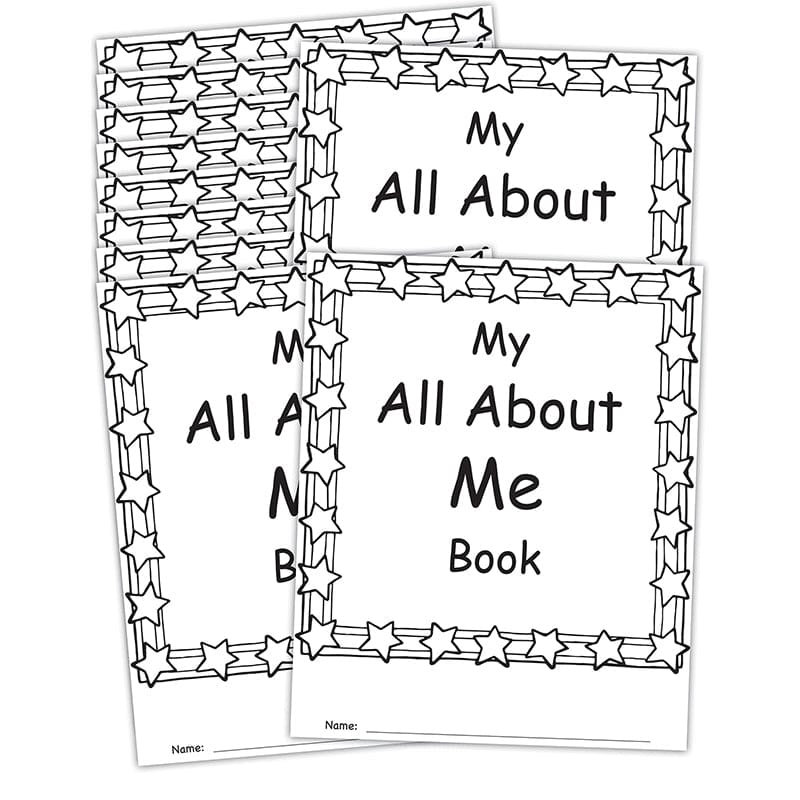 My Own Books My All About Me 10Pk - Self Awareness - Teacher Created Resources