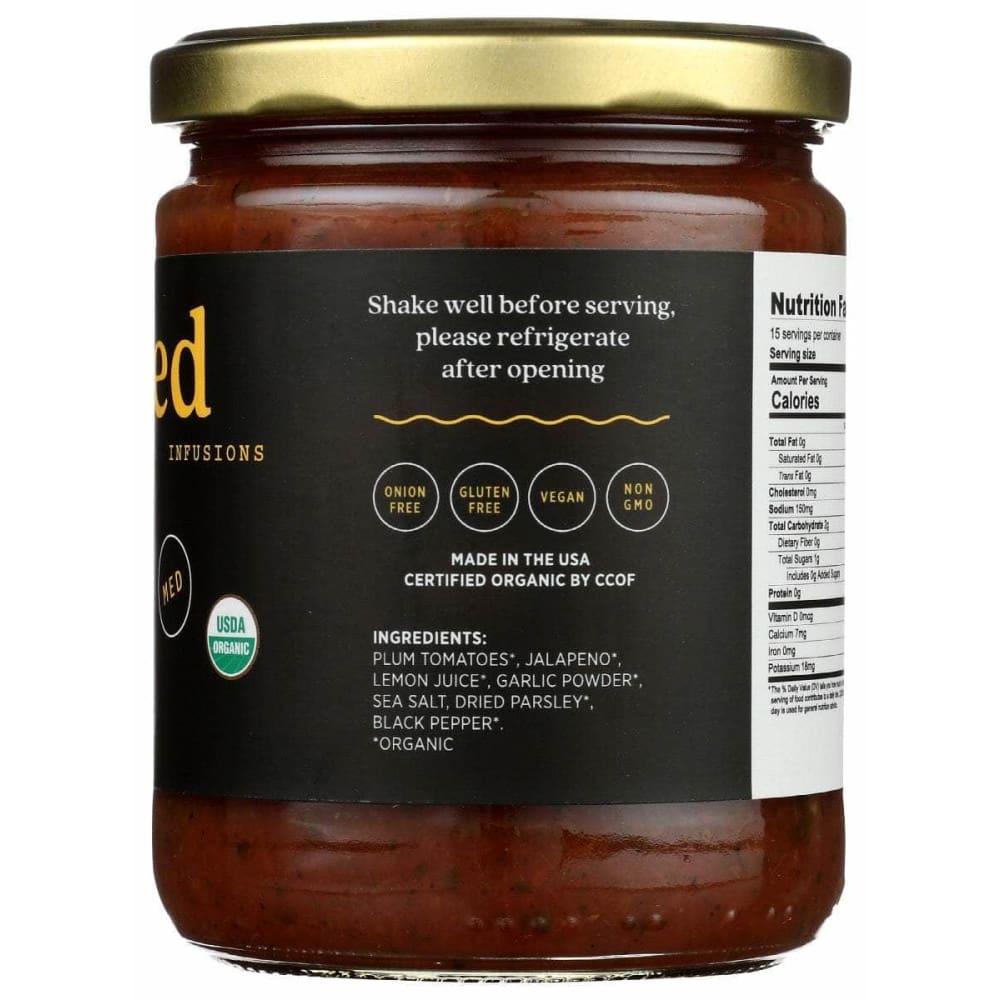 NAKED INFUSIONS Naked Infusions Salsa Sngtr Ripe Tmo Med Org, 16 Oz
