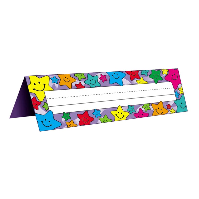 Name Tent Happy Stars (Pack of 6) - Name Plates - Teacher Created Resources