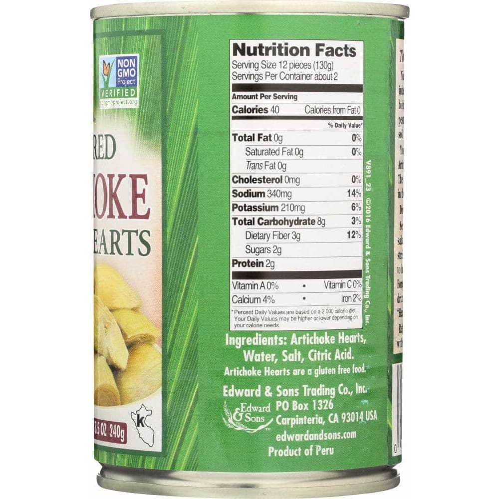 Native Forest Native Forest Quartered Artichoke Hearts, 14 oz