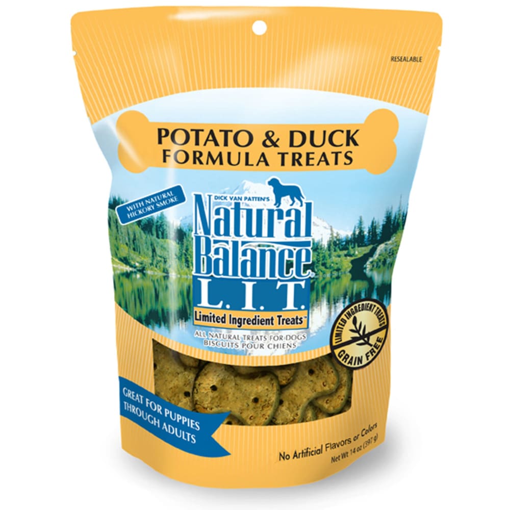 Natural Balance Pet Foods L.I.T. Original Biscuits Dog Treats Duck Potato 1ea/14 oz - Pet Supplies - Natural Balance