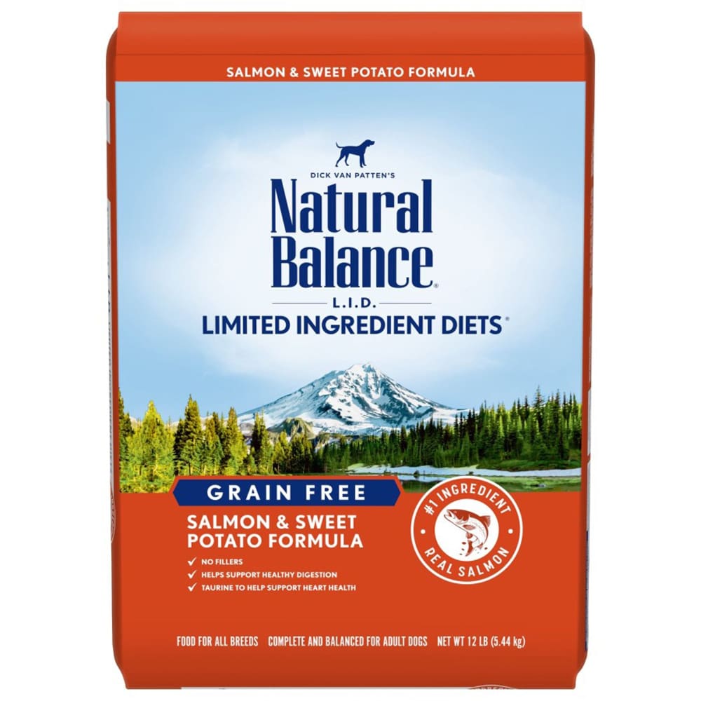 Natural Balance Pet Foods LID Salmon and Sweet Potato Adult 12 lb - Pet Supplies - Natural Balance