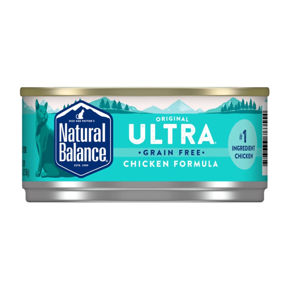 Natural Balance Pet Foods Original Ultra Grain Free Adult Wet Cat Food Chicken 3 oz 24 pk - Pet Supplies - Natural Balance