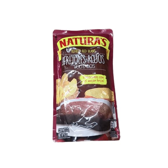 Natura's Doy Pack Red Beans 8 oz - Frijoles Rojos Volteados - ShelHealth.Com