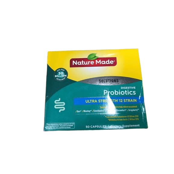 Nature Made Nature Made Solutions Digestive Probiotics, 50 Capsules
