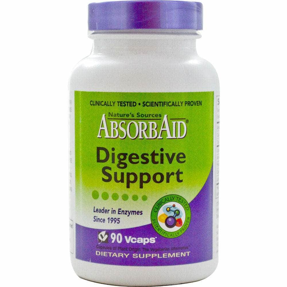 Natures Sources Natures Sources Absorbaid Digestive Support, 90 Vcap