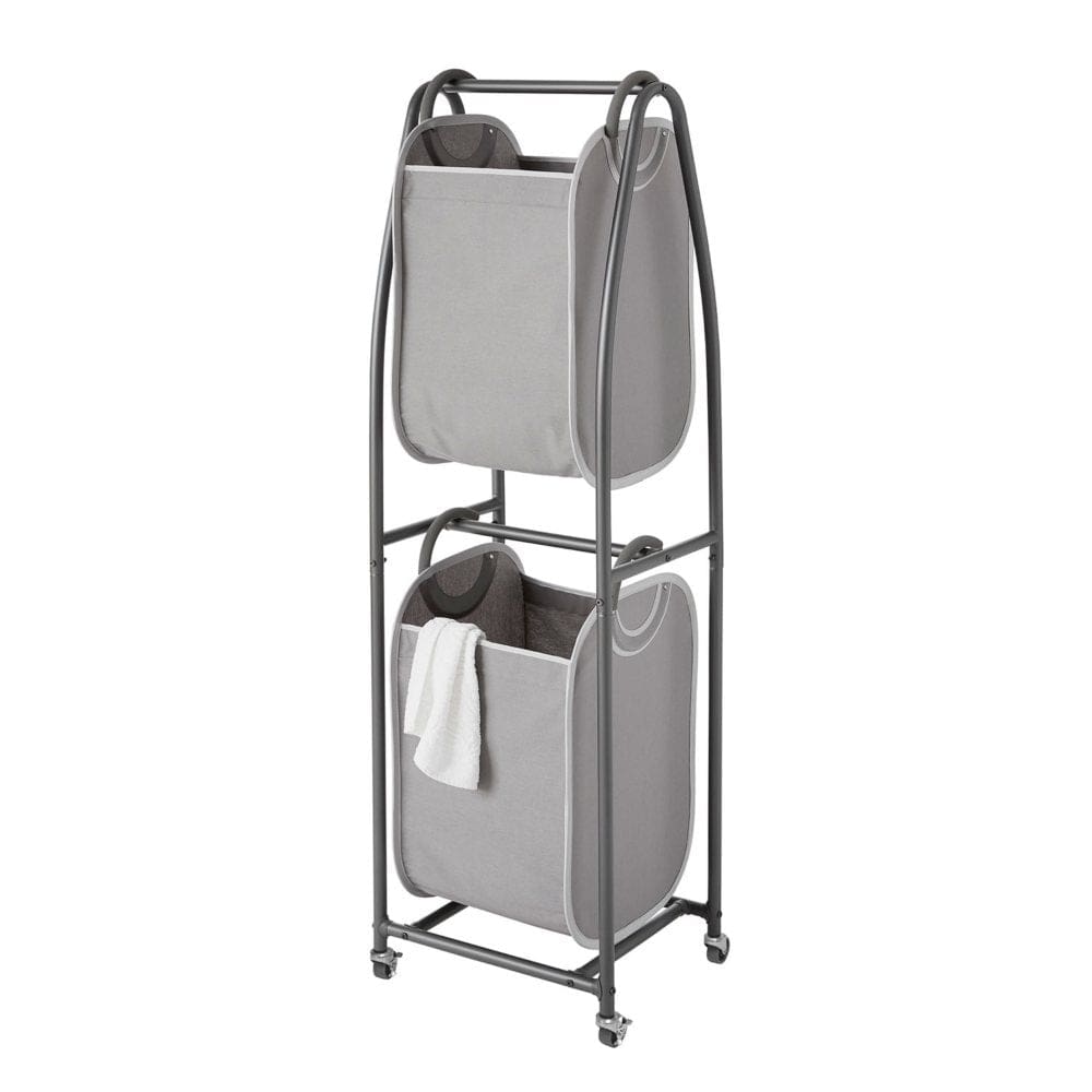 neatfreak 2-Tier Rolling Vertical Laundry Sorter - Laundry Organization - neatfreak