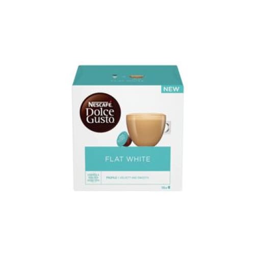Nescafe Dolce Gus Flat White Coffee Dolce Gusto Capsules 16 pcs. - NESCAFE DOLCE GUSTO