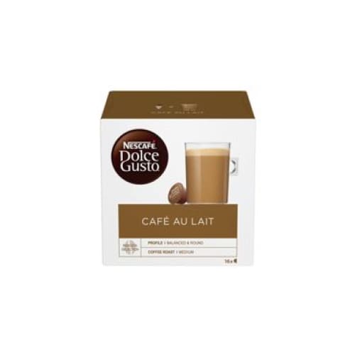 Nescafe Dolce Gusto Cafe Au Lait Capsules 16 pcs. - NESCAFE DOLCE GUSTO