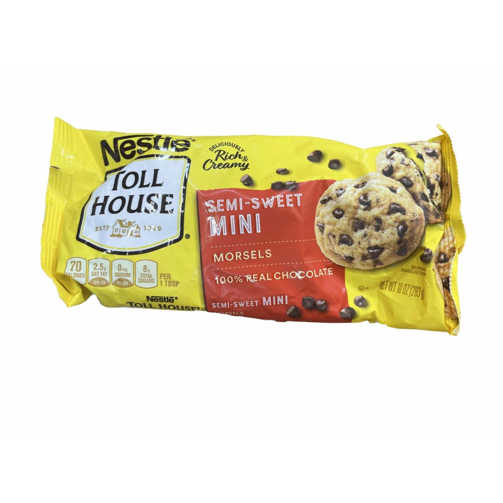 Nestlé Toll House Nestle Toll House Semi Sweet Chocolate Chips, Great for Holiday Baking, 10 oz.