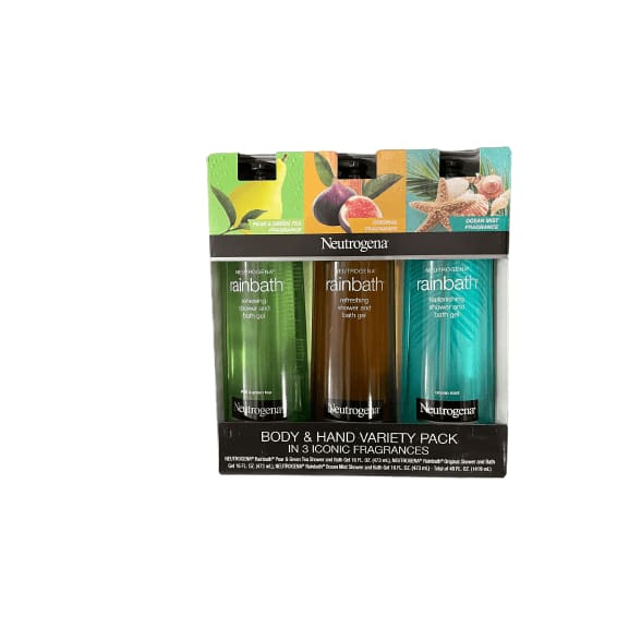 Neutrogena Neutrogena Rainbath Shower Gel, Variety Pack, 3 x 16 oz.