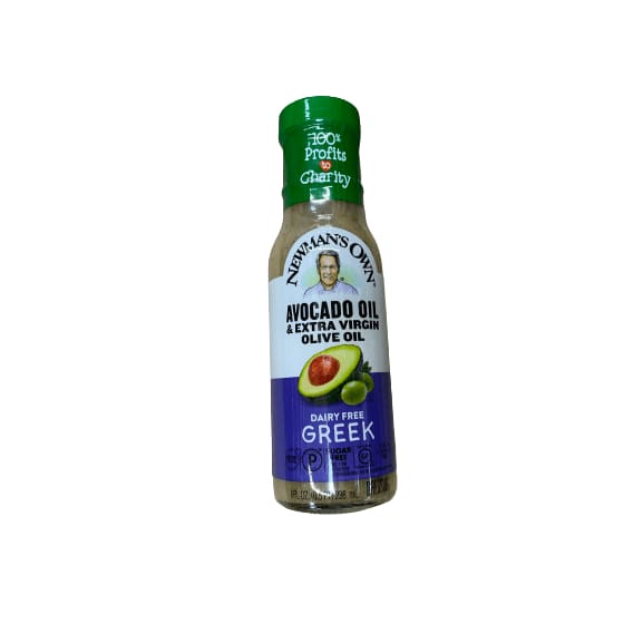 Newman's Own Newman's Own Avocado Oil & Evoo Greek, 8 oz.