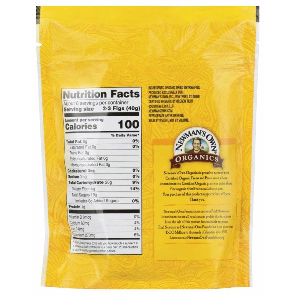 NEWMANS OWN ORGANIC Newmans Own Organic Dried Figs Organic, 8 Oz