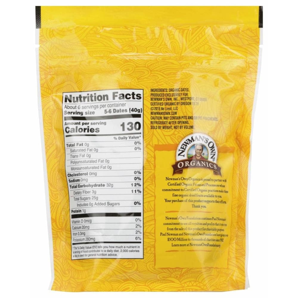 NEWMANS OWN ORGANIC Newmans Own Organic Pitted Dates Organic, 8 Oz