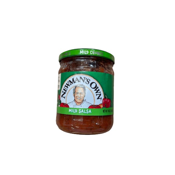 Newmans Own Newman's Own Salsa, Mild, All Natural Chunky, 16oz jar