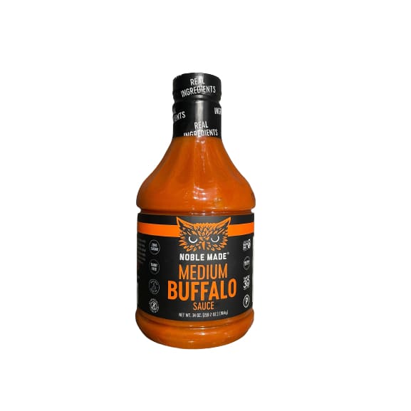 Noble Made Medium Buffalo Sauce 34 oz. - Noble Made