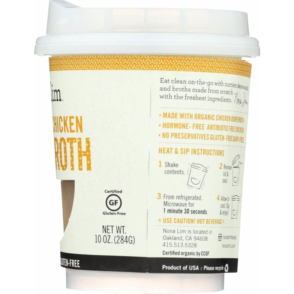 Nona Lim Nona Lim Turmeric Chicken Bone Broth, 10 oz