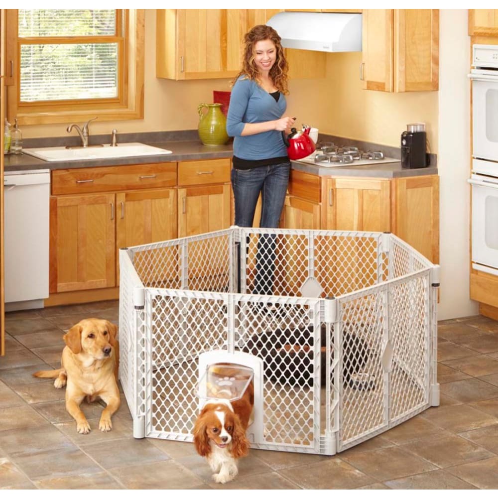 North States Petyard Passage Light Gray 26 in - Pet Supplies - North American