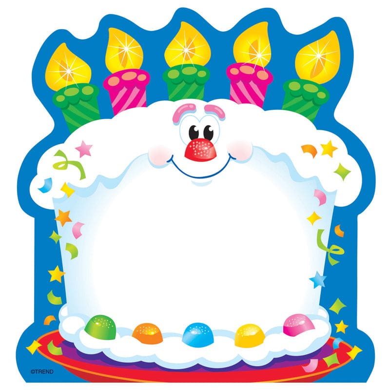 Notepads Birthday (Pack of 12) - Note Pads - Trend Enterprises Inc.