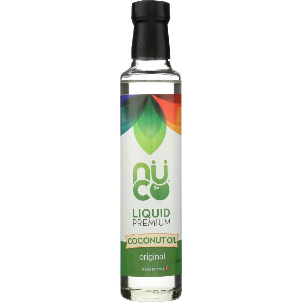 Nuco Original Liquid Premium Original Coconut Oil 8 oz (Case of 2) - Nuco