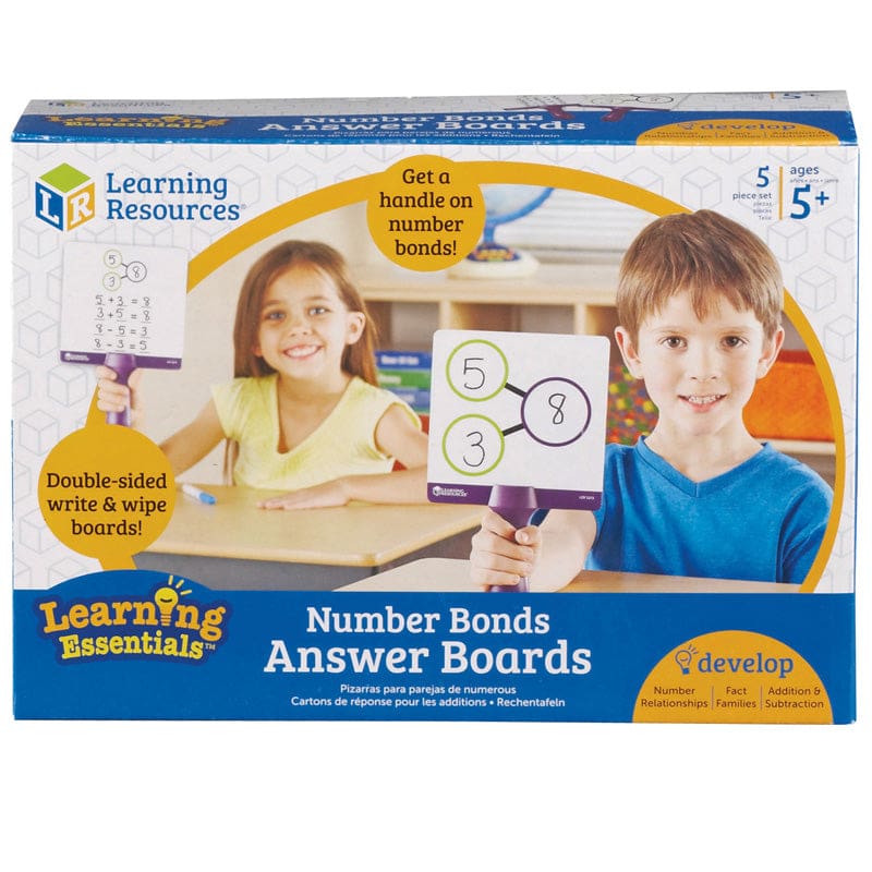 Number Bonds Answer Boards (Pack of 2) - Dry Erase Boards - Learning Resources
