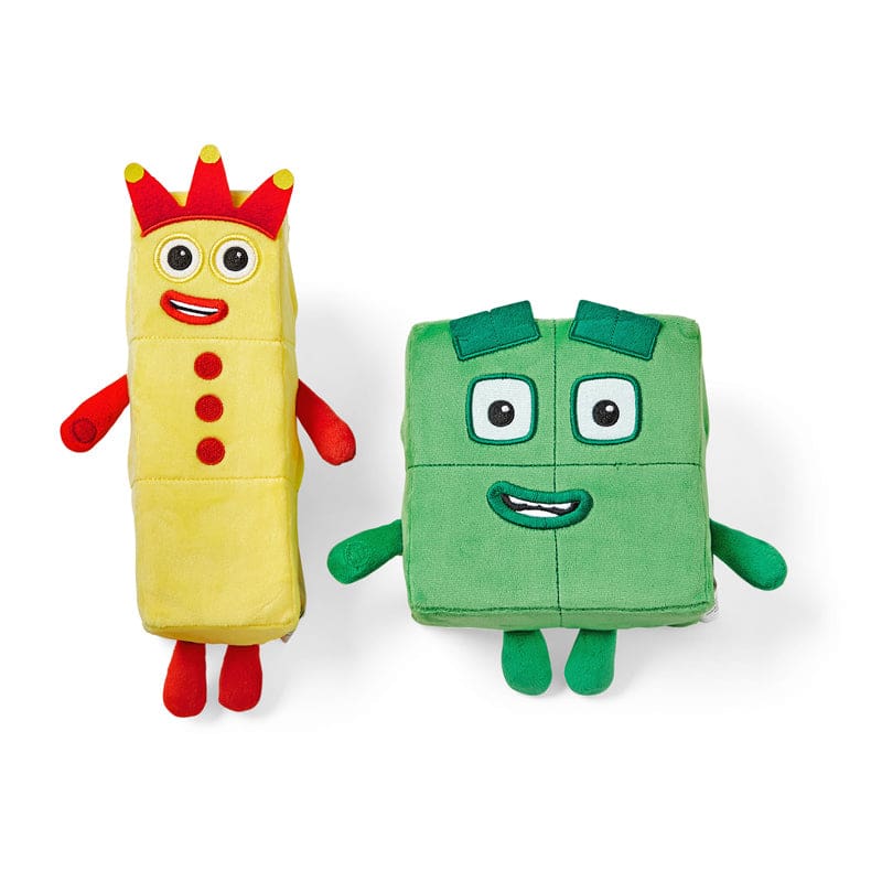 Numberblocks 3 & 4 Playful Pals Plush (New Item With Future Availability Date) - Dolls - Learning Resources