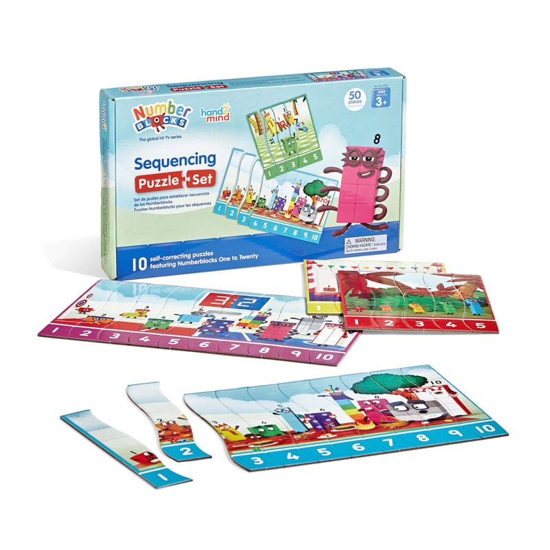 Numberblocks Simple Cut Puzzle 3 (New Item With Future Availability Date) (Pack of 3) - Puzzles - Learning Resources