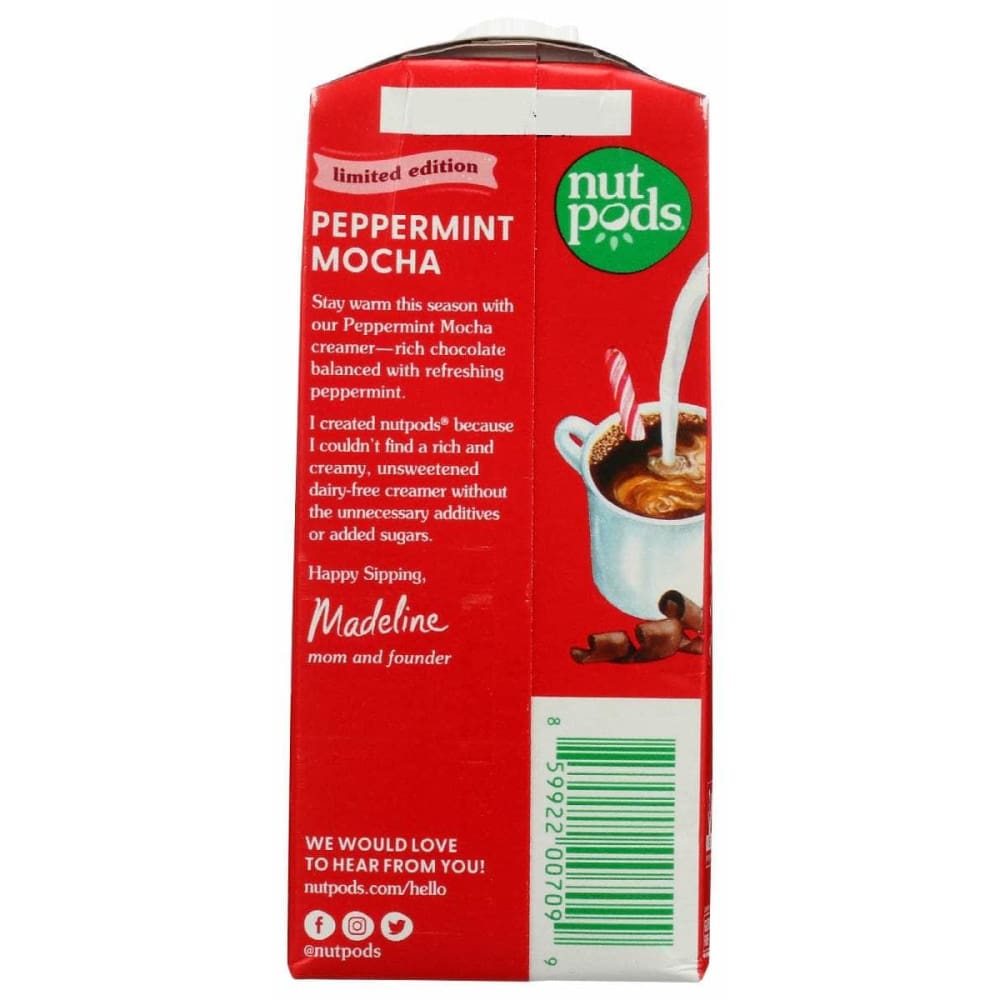 NUTPODS Nutpods Peppermint Mocha, 11.2 Fo