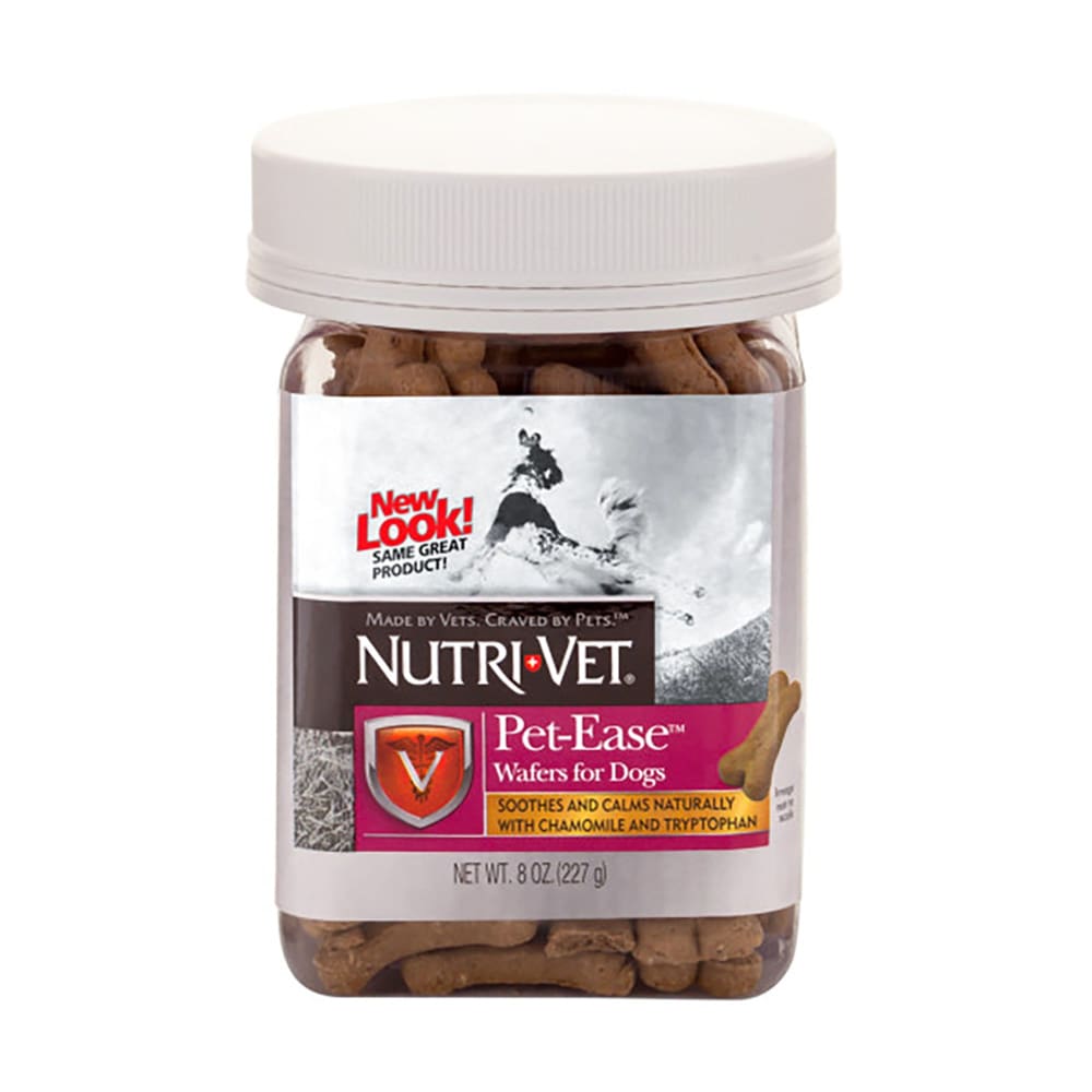 Nutri-Vet Pet Ease for Dogs Chicken Wafers 8 oz - Pet Supplies - Nutri-Vet