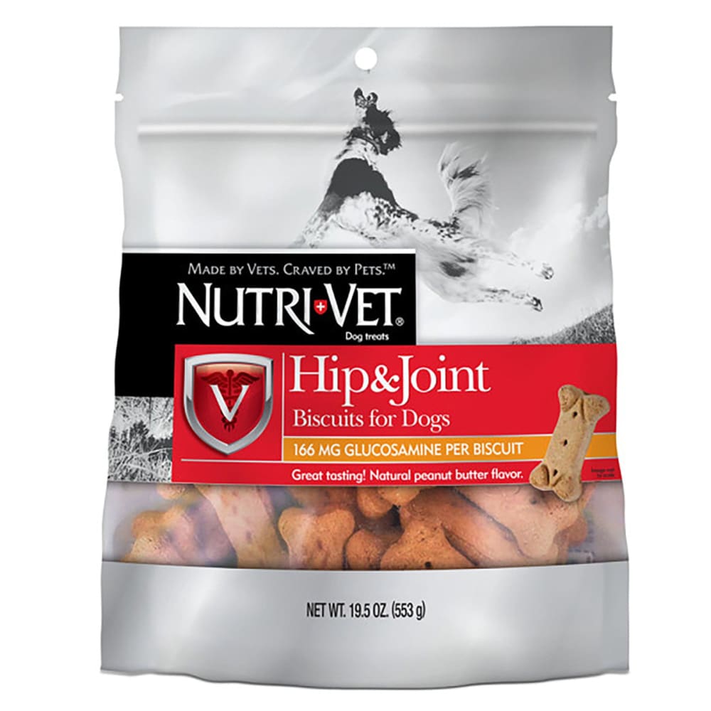 NutriVet Hip Joint Dog Biscuits Peanut Butter; 1ea-SM; 19.5 oz - Pet Supplies - NutriVet
