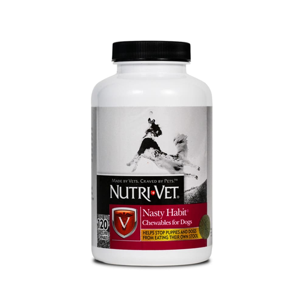NutriVet Nasty Habit Chewables for Dogs Liver 60ct 1ea/60 ct - Pet Supplies - NutriVet