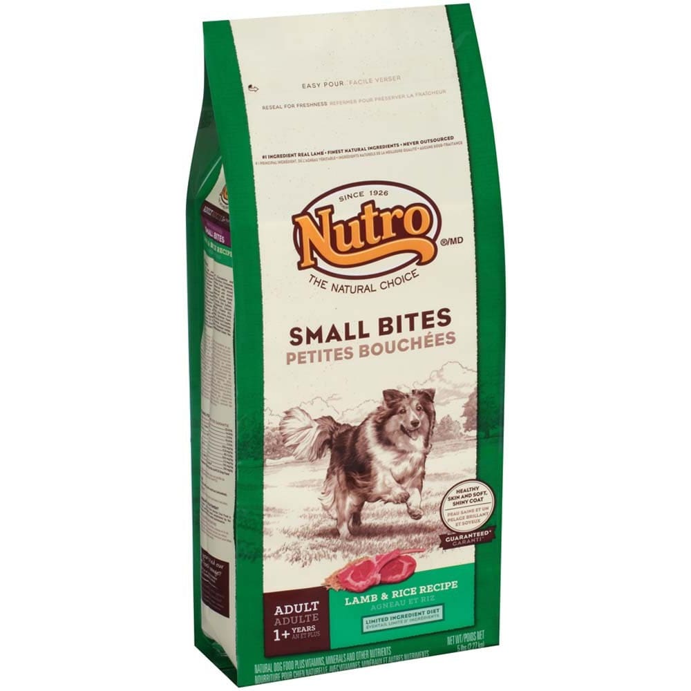 Nutro Products Wholesome Essentials Lamb and Rice Recipe Small Bites 5 Lb - Pet Supplies - Nutro
