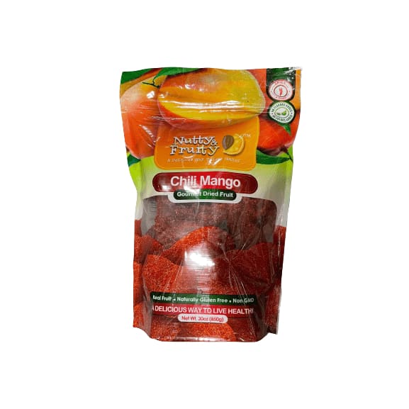 Nutty & Fruity Nutty & Fruity Chili Mango Gourmet Dried Fruit, 30 oz.